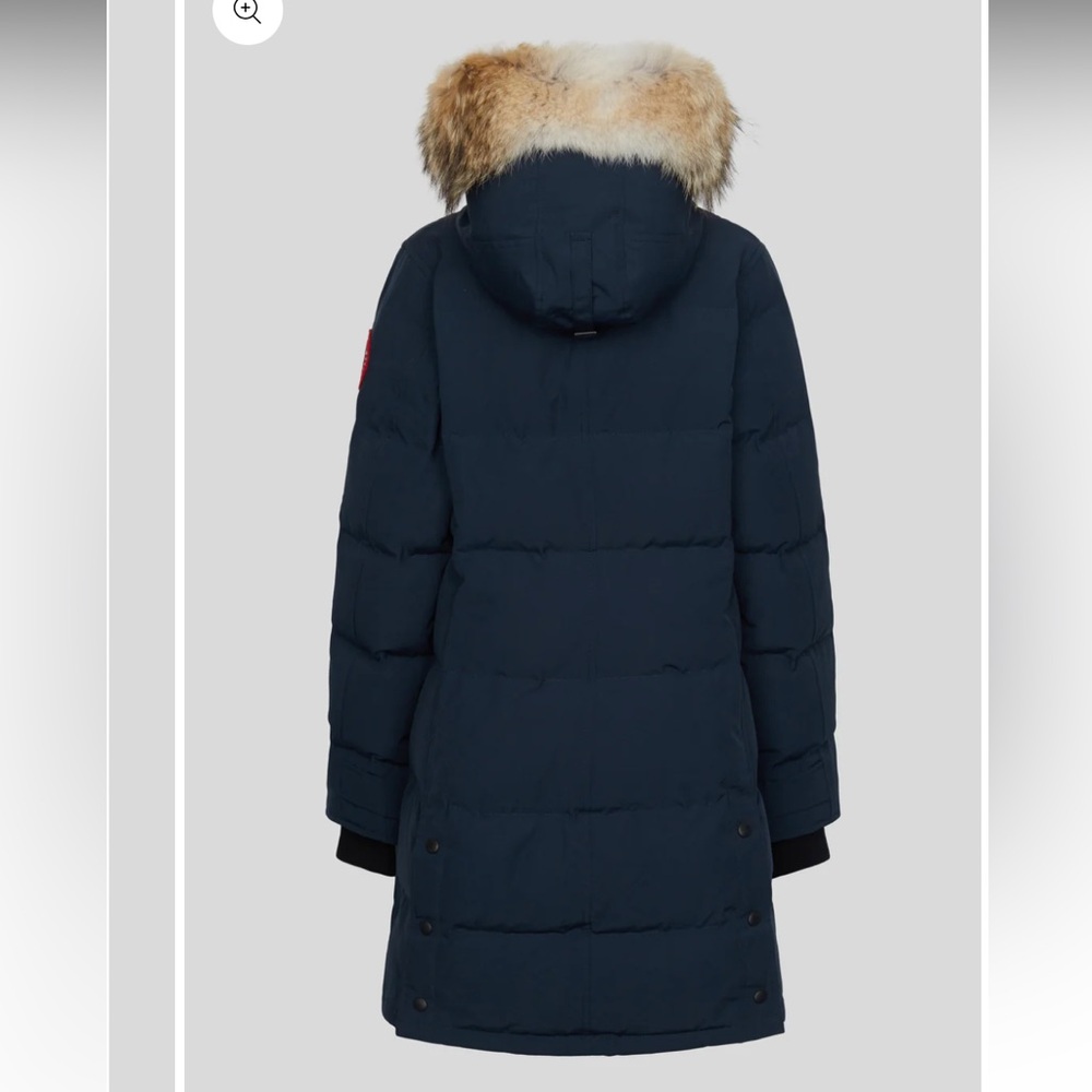 Canada Goose Sherlburne Parka in Ink Blue - Picture 2 of 15